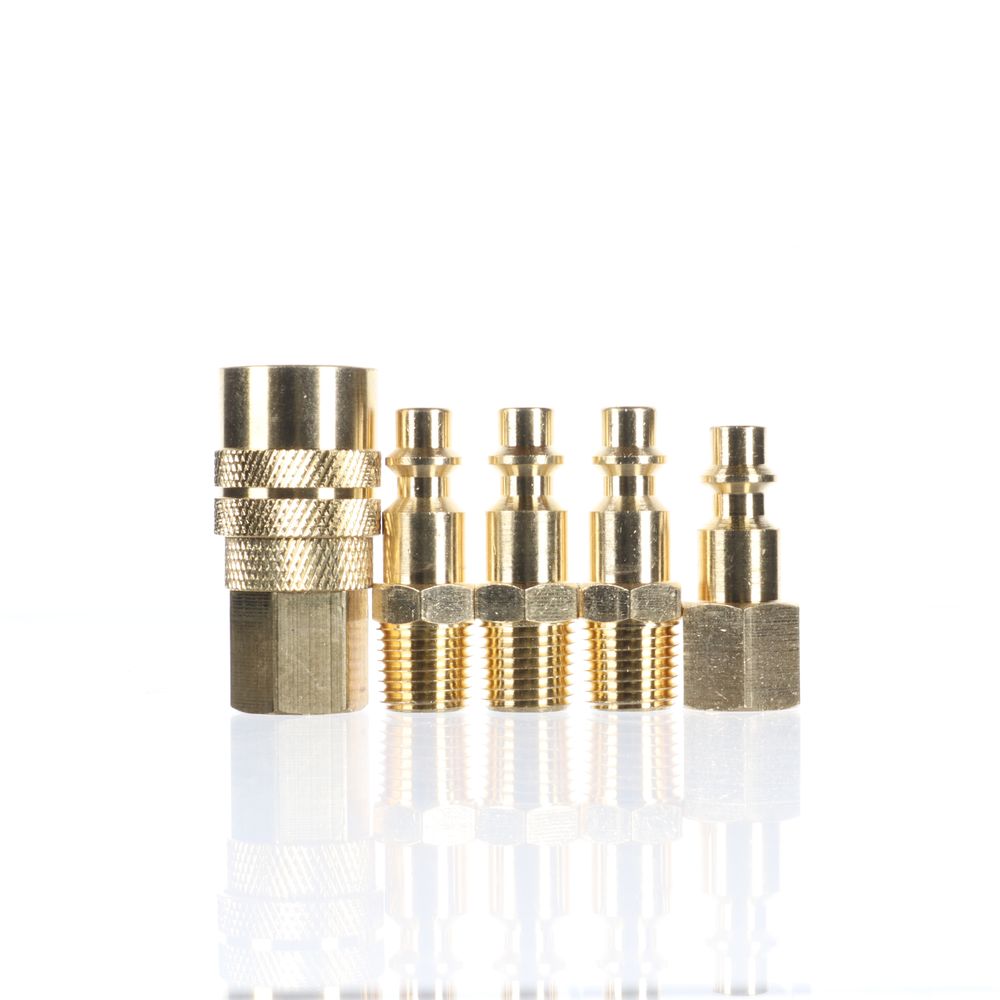 5pc Brass Air Quick Coupler Set - 10300