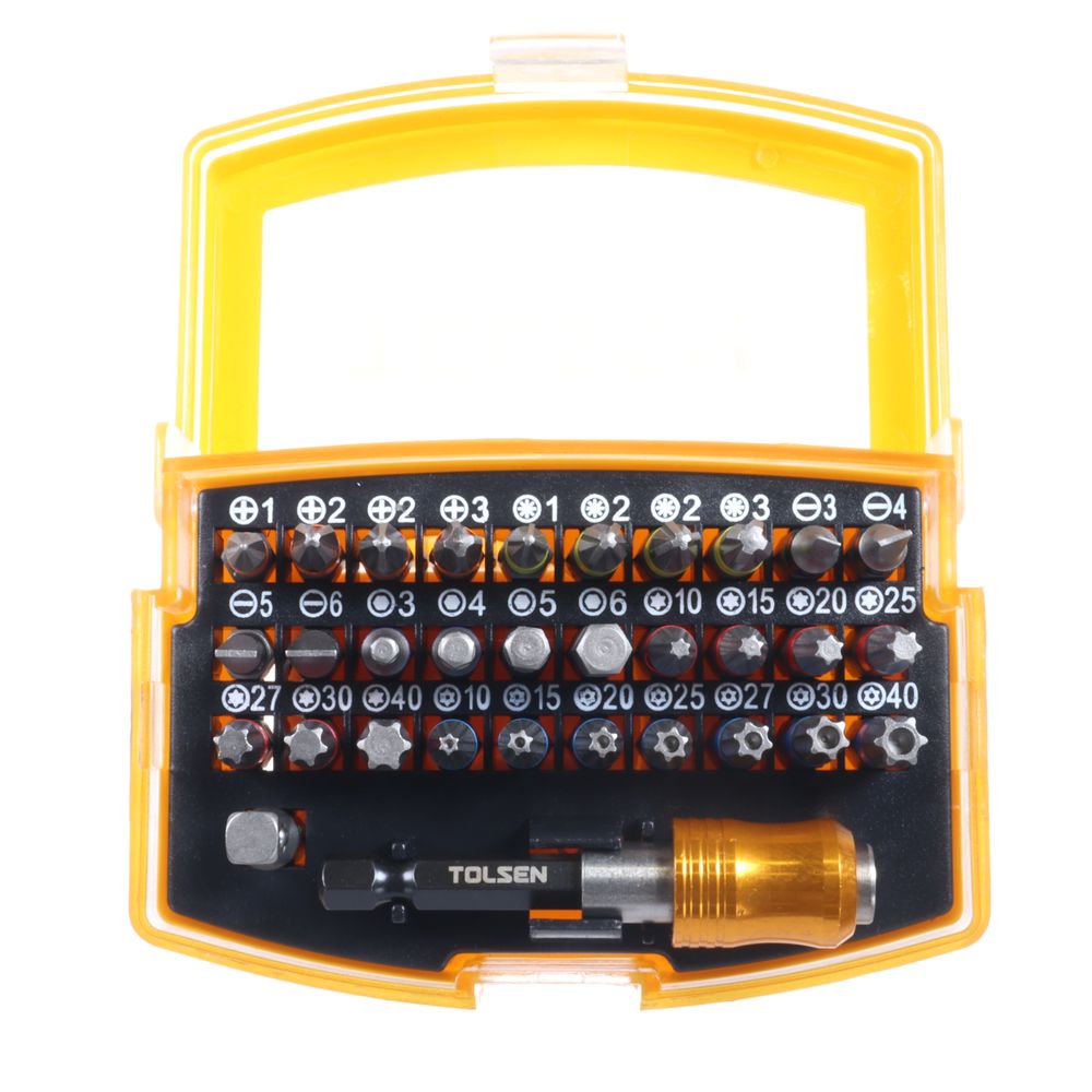 Tolsen 32pc Color Coded Bit Set - 20370