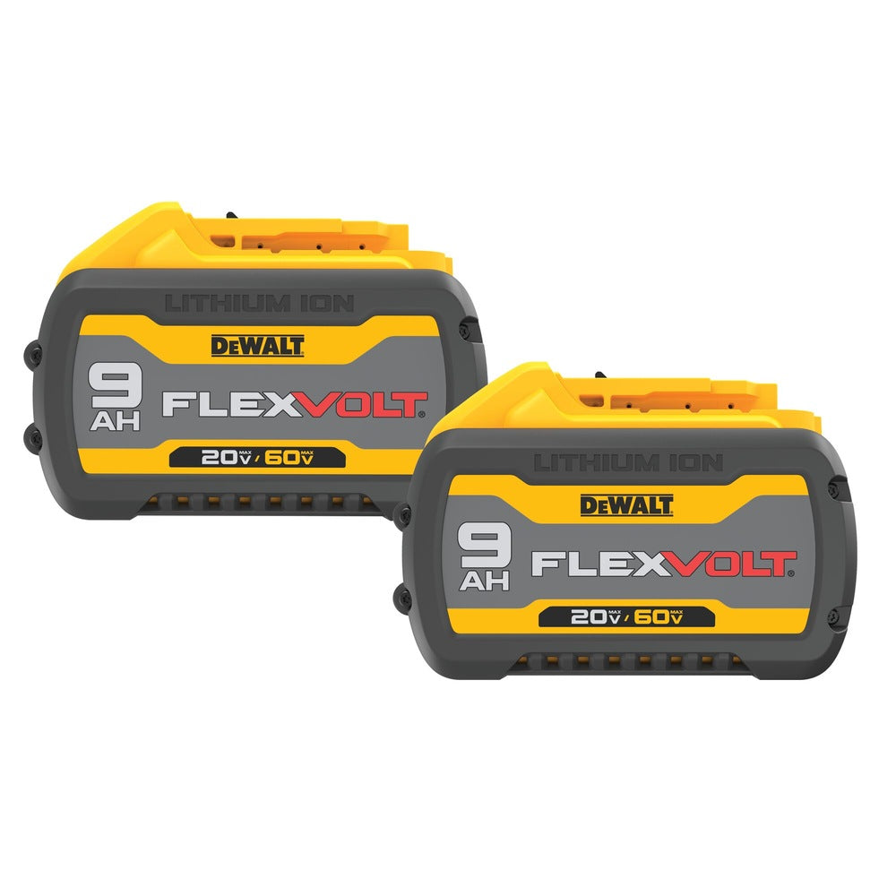 Dewalt 60v Flexvolt 2pk 9ah Batteries - DCB609-2