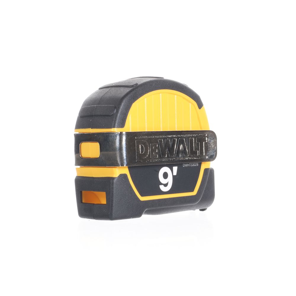 Dewalt 9ft Pocket Tape Measure w/ Clip and Magnetic Back- DWHT33028