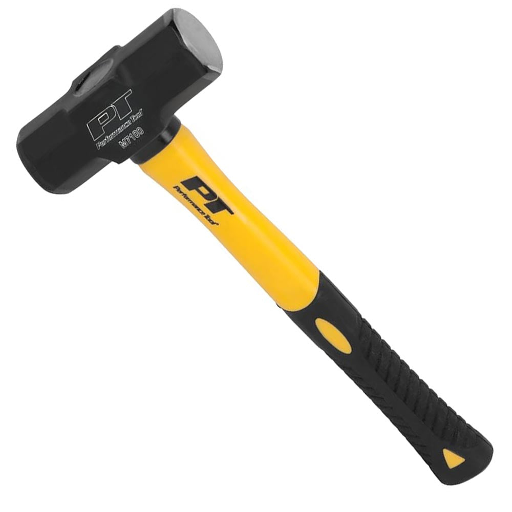 Performance Tool 3lb Sledge Hammer w/ Fiberglass Handle - M7100