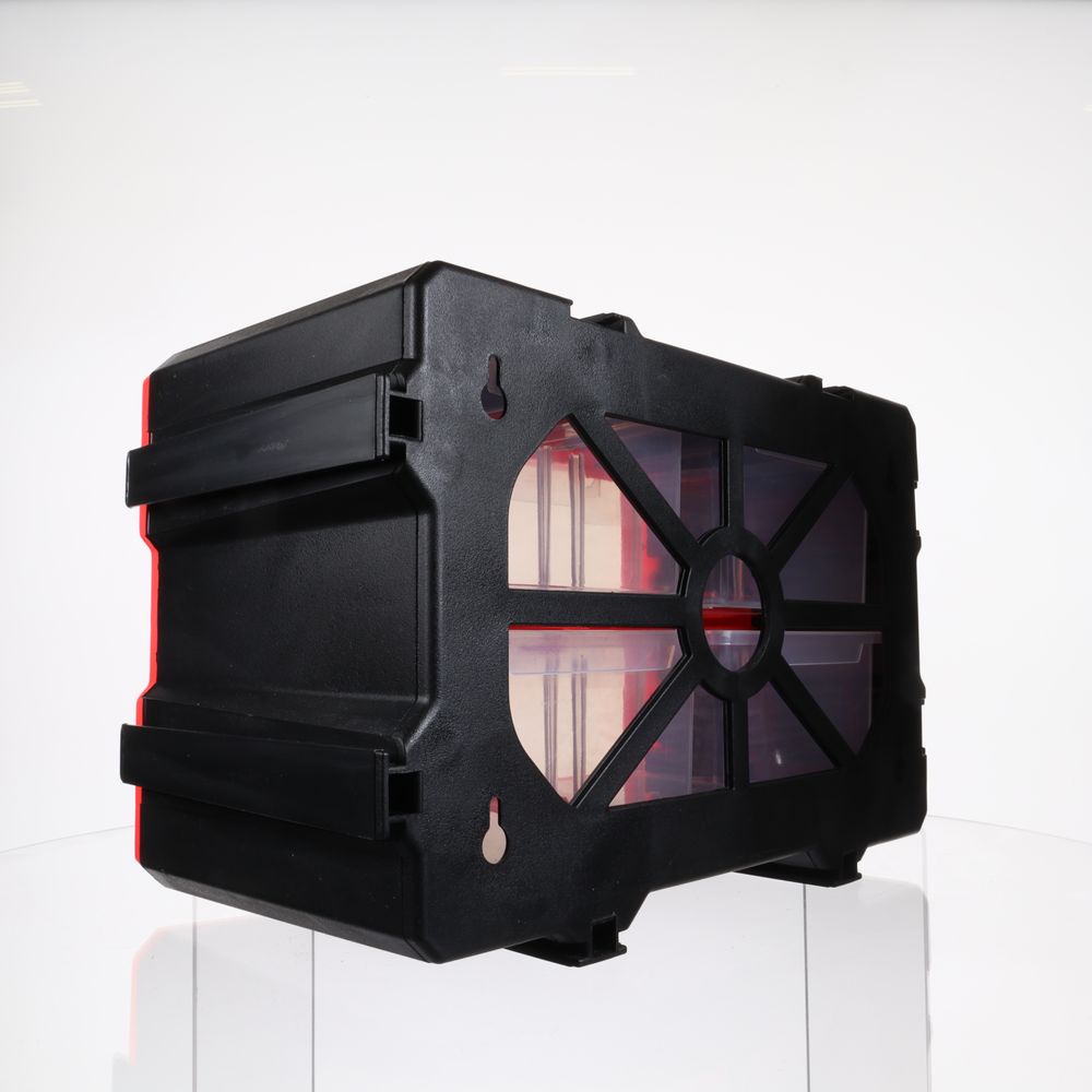Performance Tools 4 Drawer Interlocking Storage - W5911