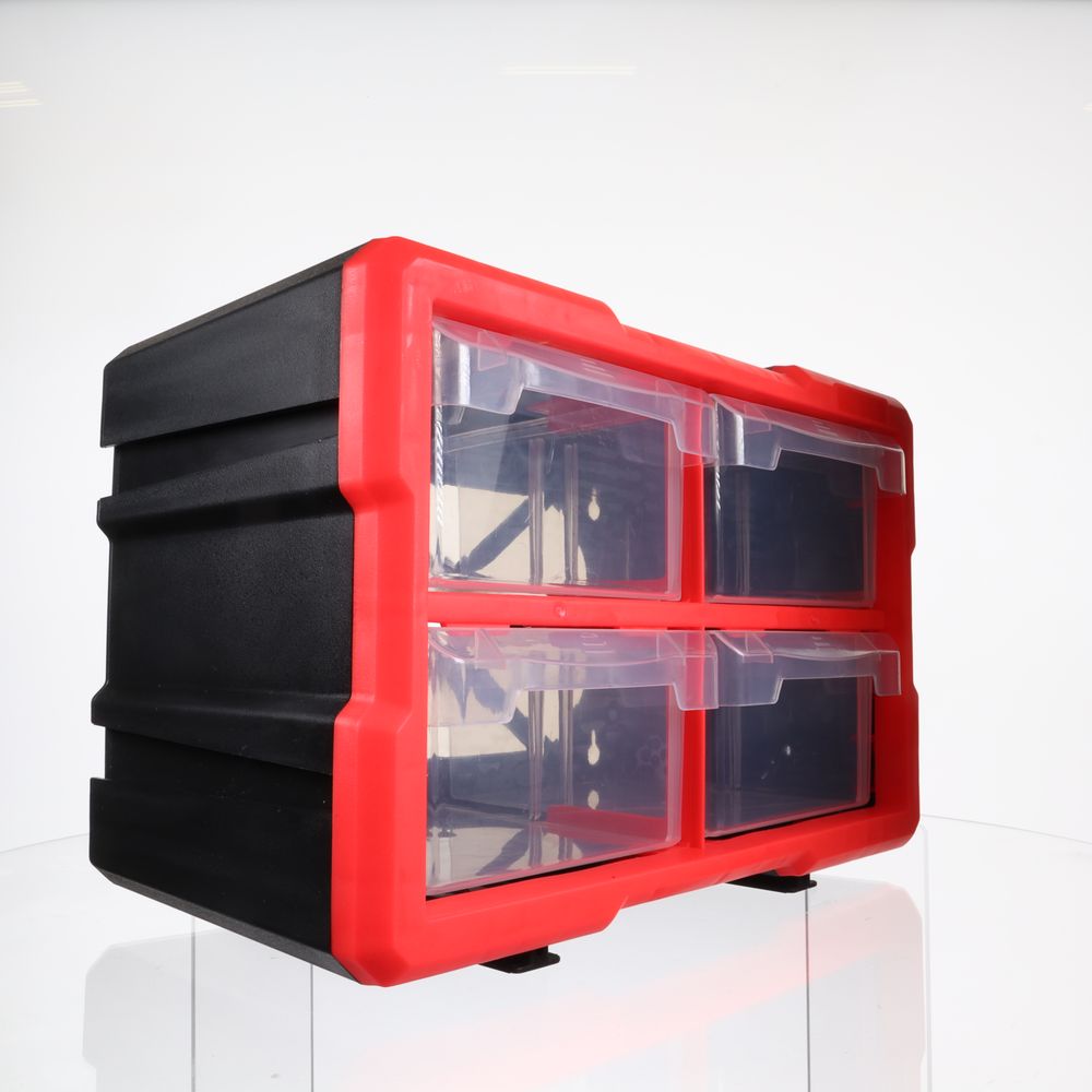Performance Tools 4 Drawer Interlocking Storage - W5911