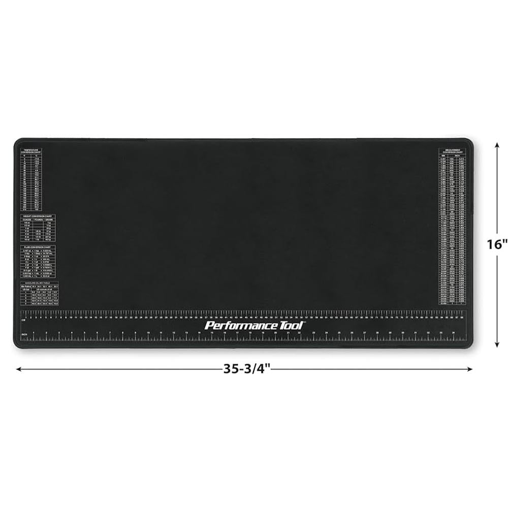 Performance Tool Neoprene Work Mat 36in x 16in - W88977