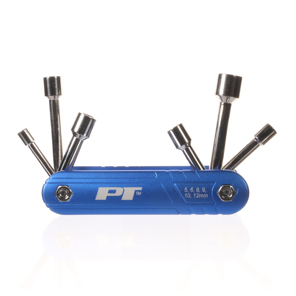 Performance Tool 6pc Folding Metric Nut Drivers - W9211