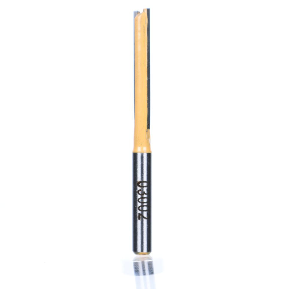 Deep Cutting Router Bit Workshop Tools 1/4in Straight Deep Cut Router Bit (1/4in Shank) - 0300