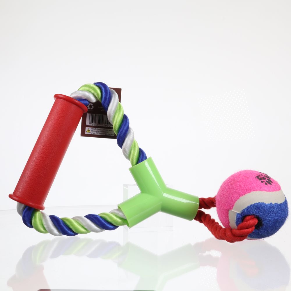 Rope and Ball Dog Toy - 07000