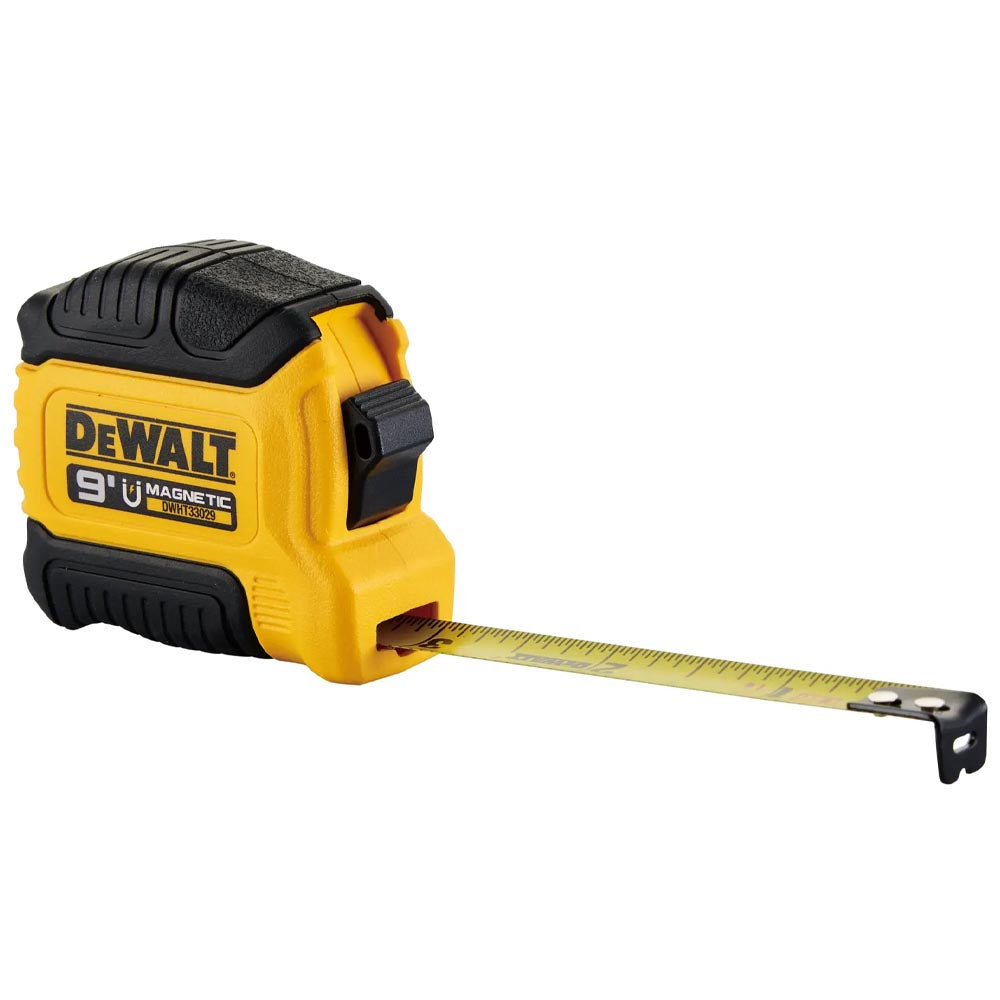 Dewalt 9ft Pocket Tape Measure w/ Clip and Magnetic Back- DWHT33028