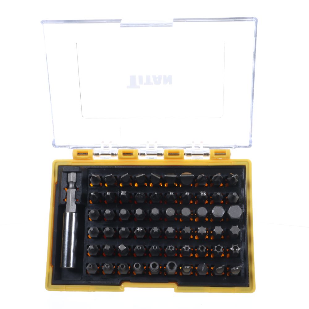 Titan 61pc Security Bit Set - 16061