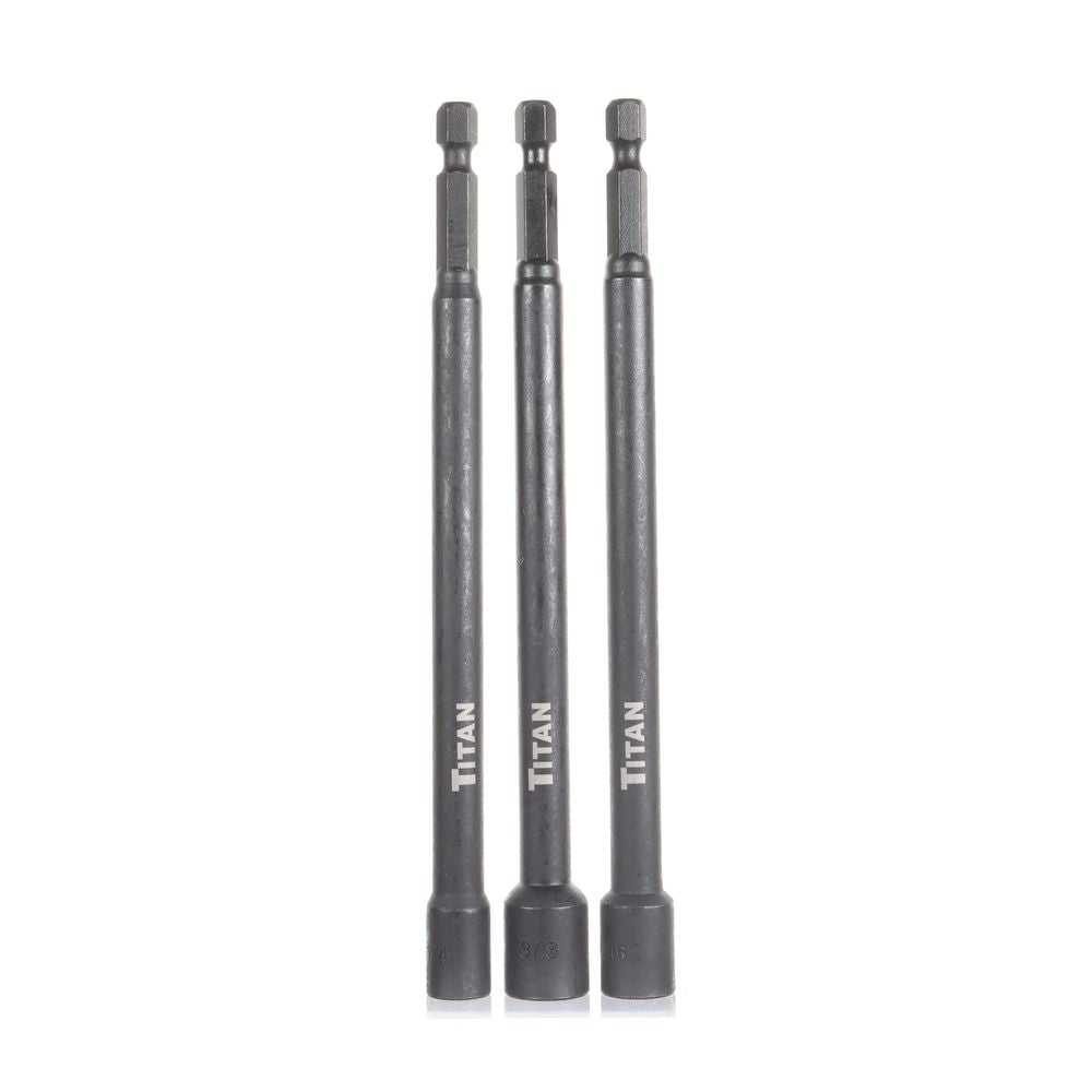 Titan 3pc 6in SAE Nut Drivers - 16106