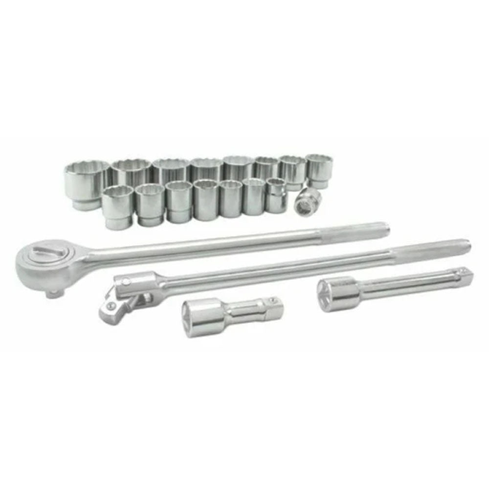 Tekz 21pc 3/4 Dr SAE Socket Set - 18188