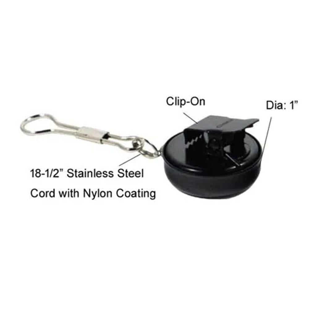 Premium Fly Fishing Zinger With Floatant Holder - Includes Goat Float Floatant, Stainless Steel Retractor