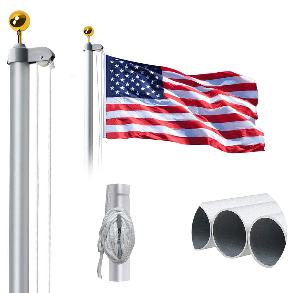 American Flag Pole Kit 20ft – 20FLAG