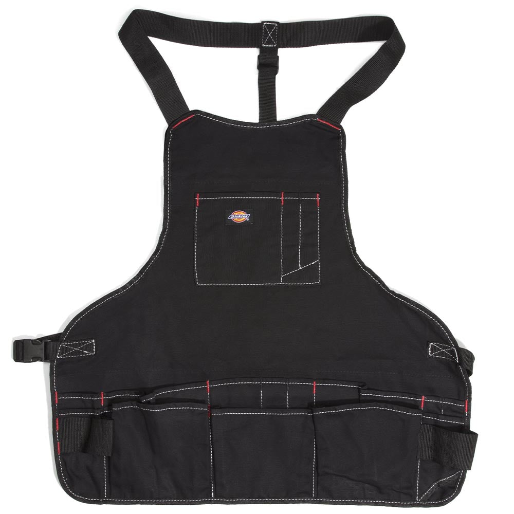 Dickies 16 Pocket Bib Apron Black - 57081JS