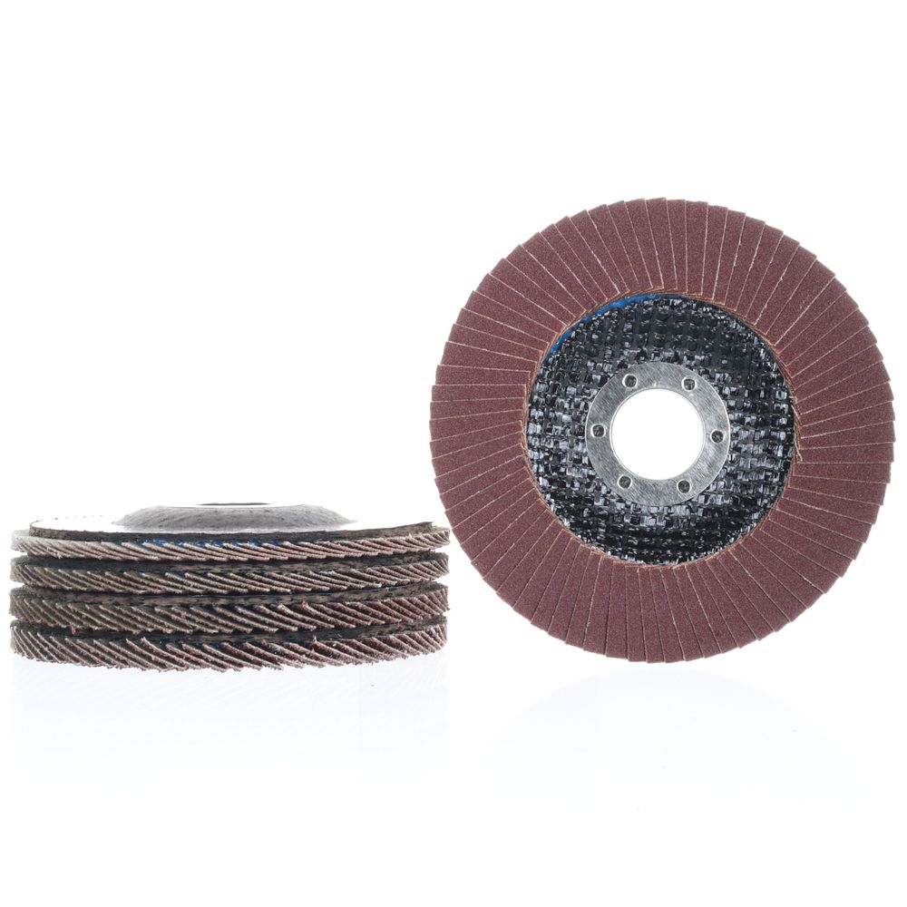 Photo 1 of 5pc 4.5in Flap Sanding Disc Grinder Wheel