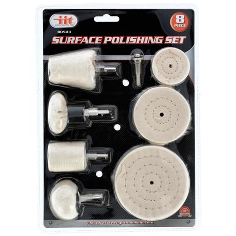 8pc Surface Polishing Set - 80503