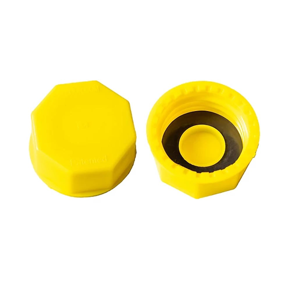 EZ Pour 2pk Yellow Gas Can Caps - B4 – Workshop Tools