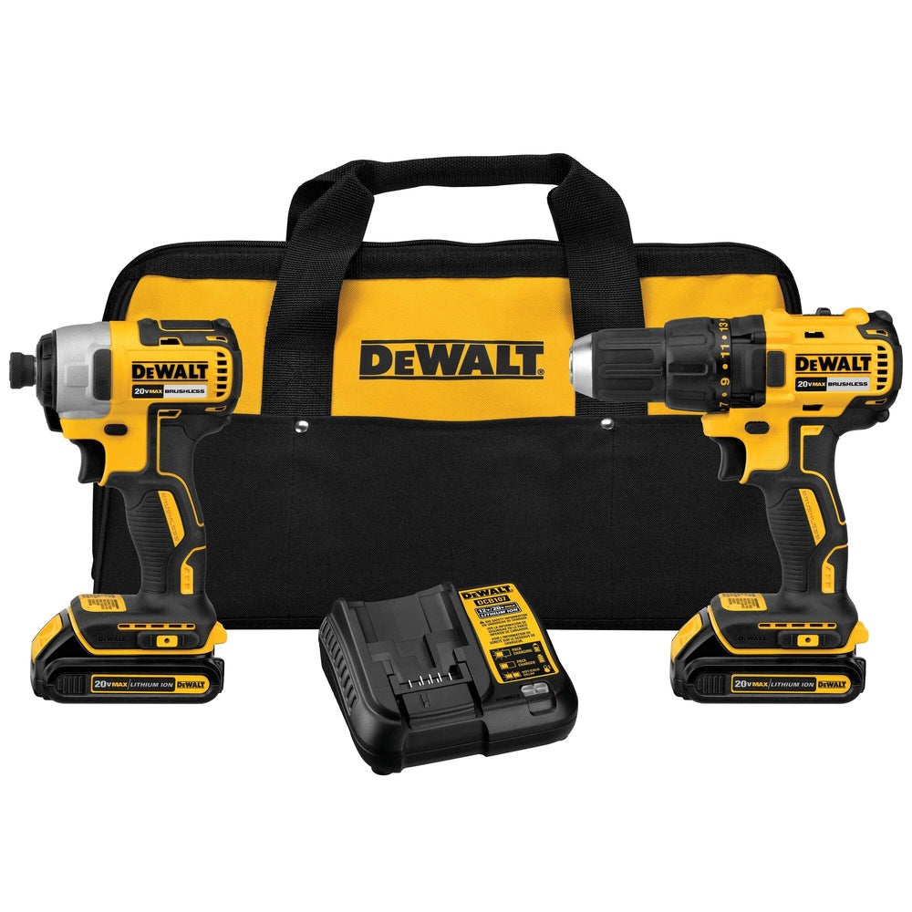 Dewalt 20v MAX Drill and Impact Driver Combo - DCK277C2