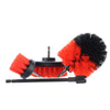 Bring It On 3pc Drill Brush w/ Quick Chuck Extension - DBE