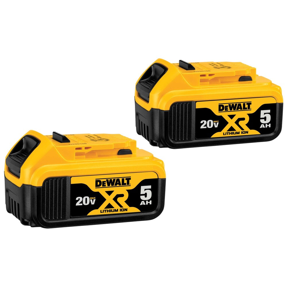 Dewalt 20V MAX 2pk 5ah Batteries - DCB205-2