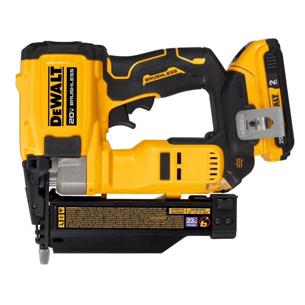 Dewalt 20V MAX 23ga Pin Nailer - DCN623D1