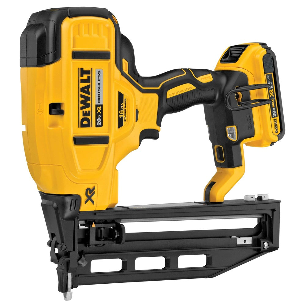 Dewalt 20V MAX 16ga Straigt Finish Nailer - DCN662D1