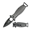 MTech 3.25in  Spring Assisted Gray Grenade Knife - MT-A1588GY