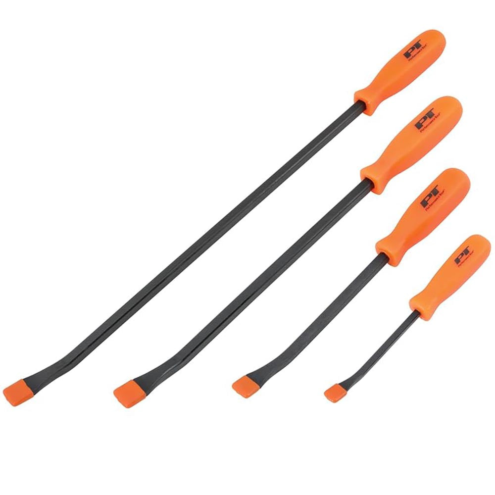 Performance Tool 4pc Hi-Viz Handled Pry Bars - W2020