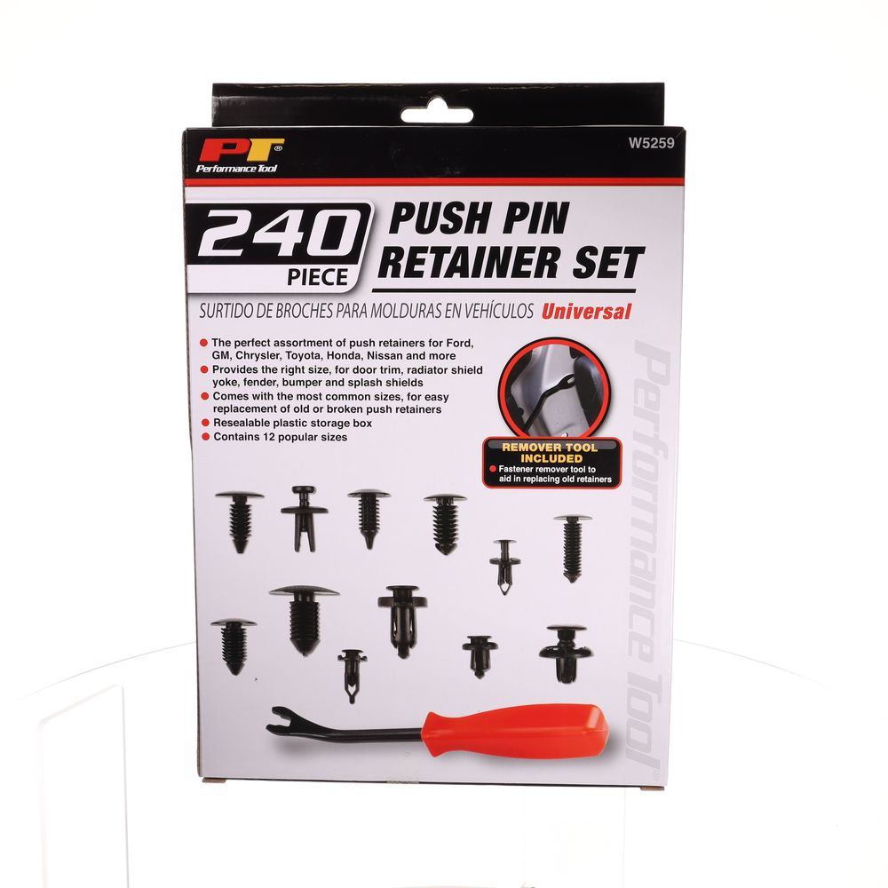 240pc Push Pin Retainer - W5259