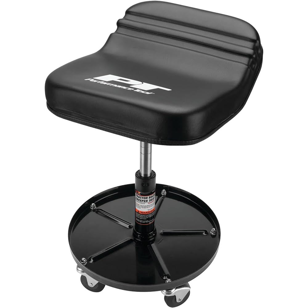 Performance Tool Tractor Back Rolling Stool - W85020